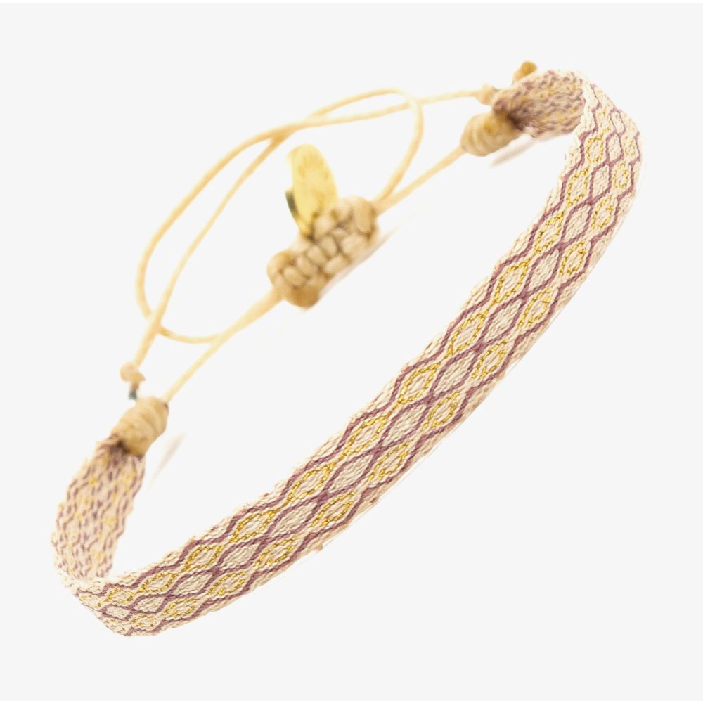 Bracelet Argantina 120 - BEIGE & GOLD