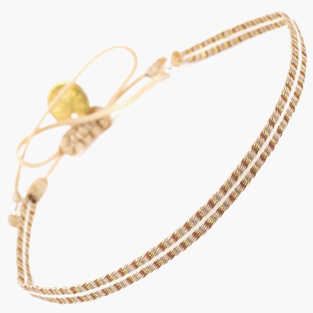 Bracelet Argantina 40 - GOLD & BROWN  