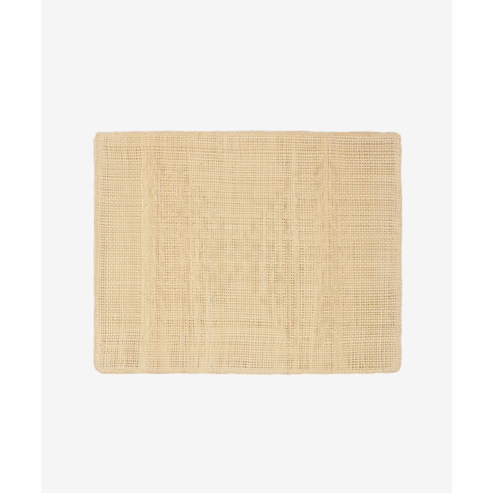 Straw placemat 38 cm * 29 cm- set/6 -  RELIEF DRAWING