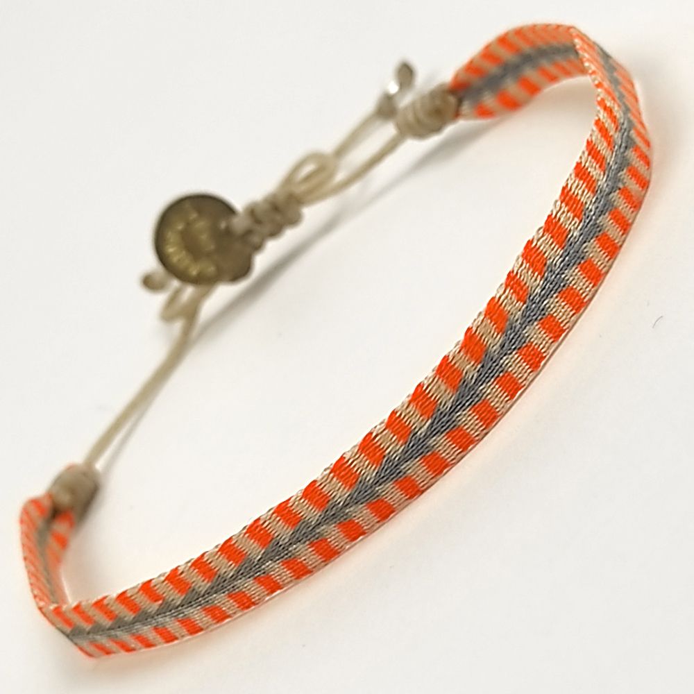 Bracelet Argantina 120 - Orange & Beige