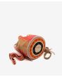 MITRA bag W /LONG ADJUSTABLE STRAP - COCKATOO - LIGHT PINK & BEIGE Image 2