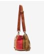 MITRA bag W /LONG ADJUSTABLE STRAP - COCKATOO - LIGHT PINK & BEIGE Image 4