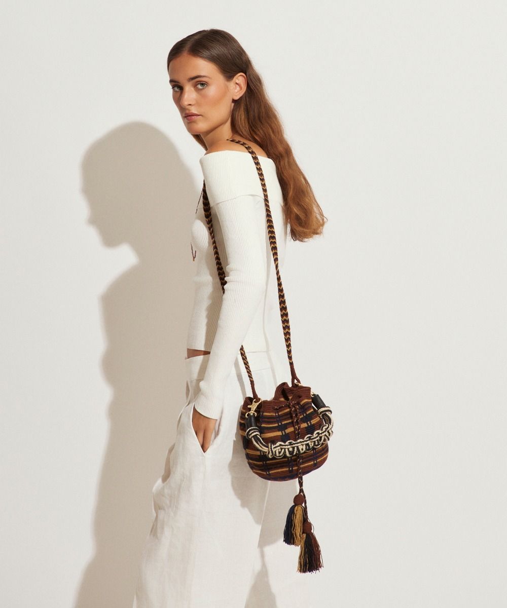 Guanabana ショルダーバッグ Guanabana Handmade Crossbody Bag L -