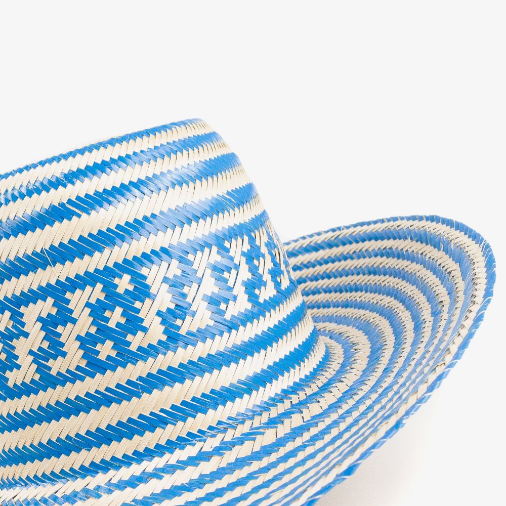 Guanabana Handmade Sombrero Guajiro ZZ - Azul display picture 2
