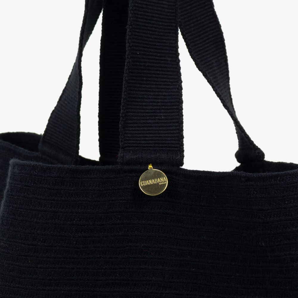 Tote bag - MULLET - NAVY & BLACK Image 3