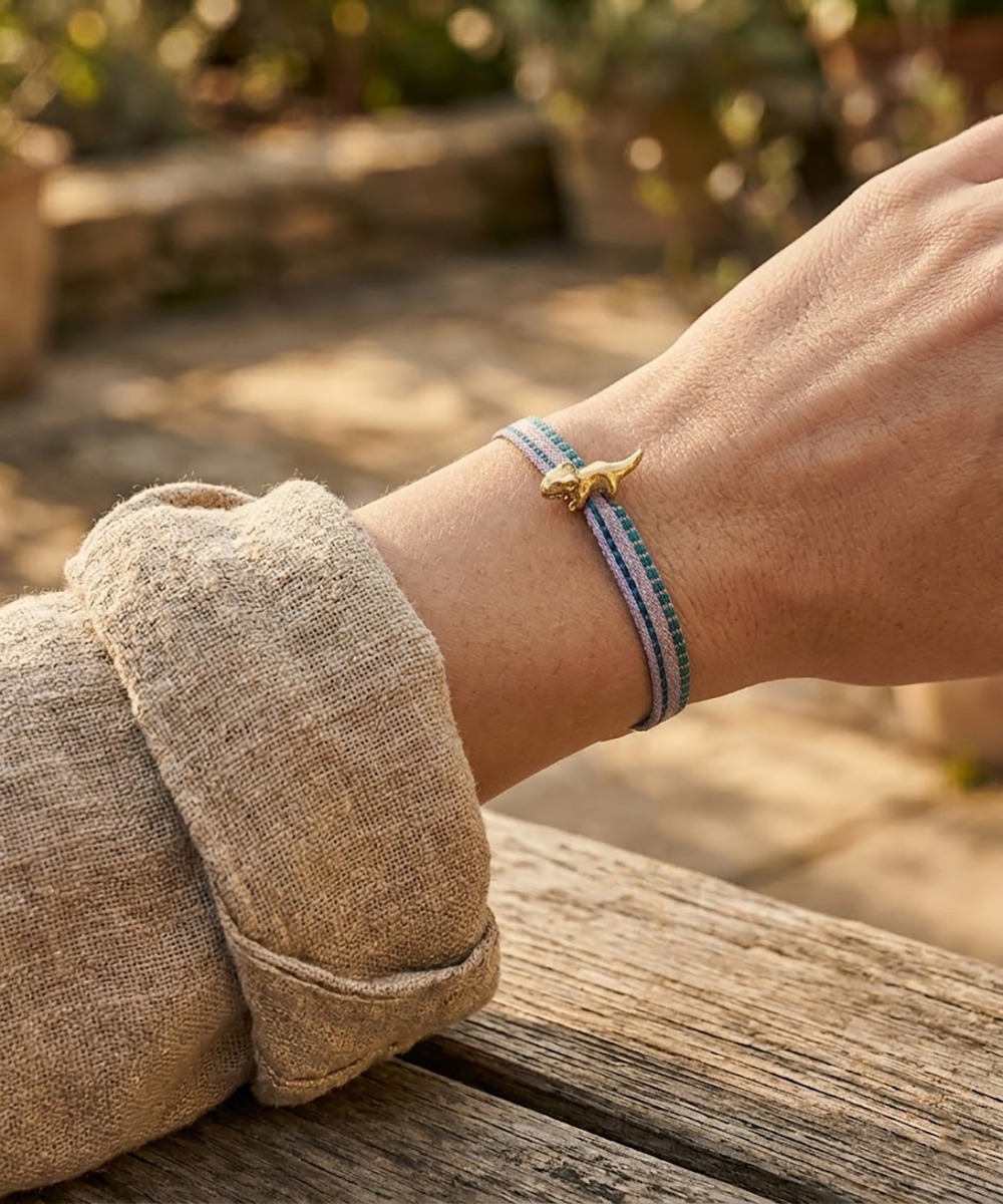 BRACELET WITH CHARM - JAGUAR SINU
