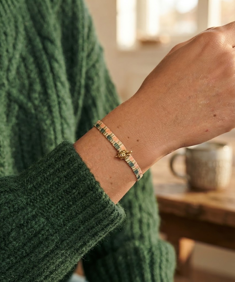 PULSERA CON CHARM - TORTUGA TOLIMA