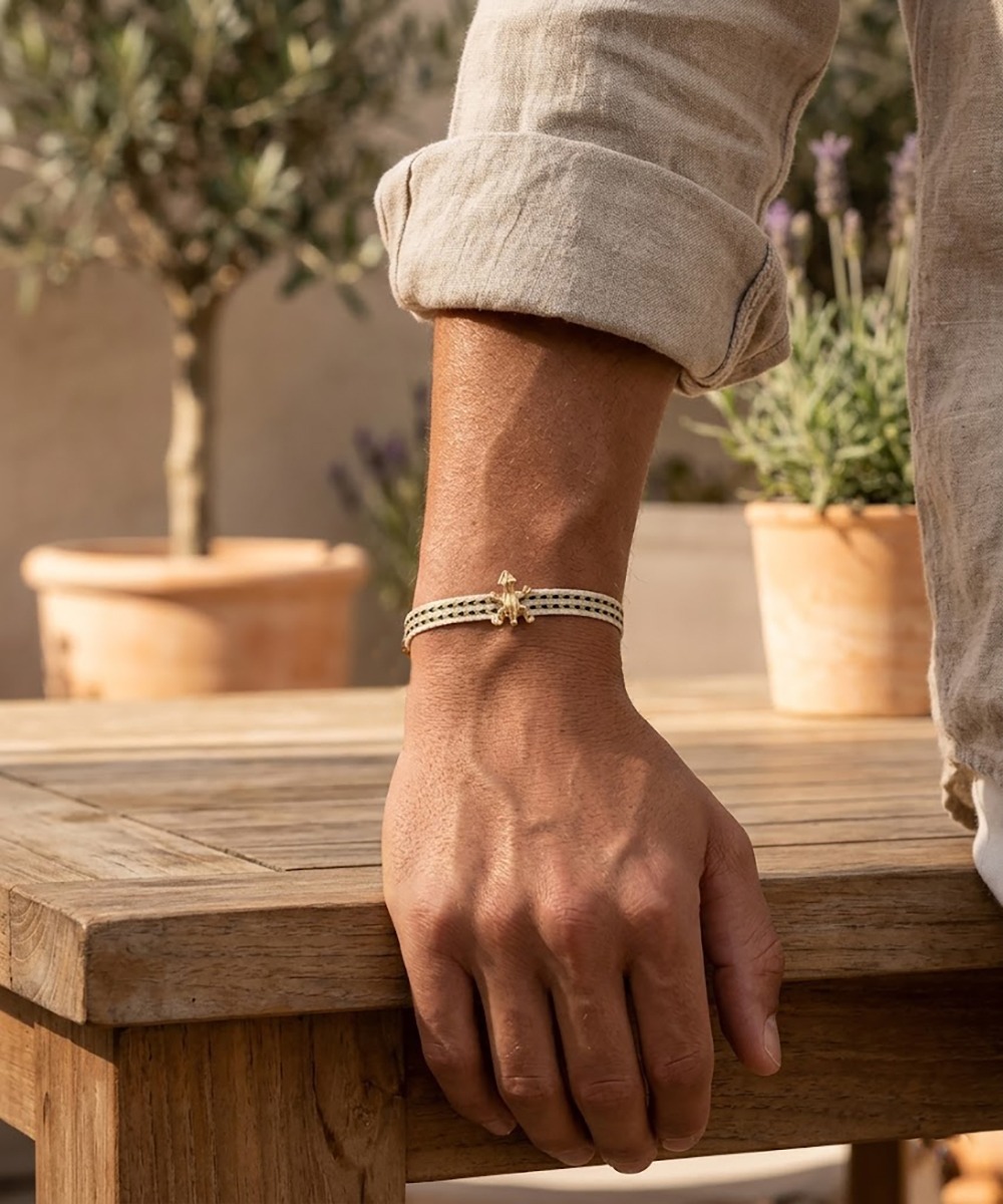 BRACELET WITH CHARM - ALLIGATOR TOLIMA