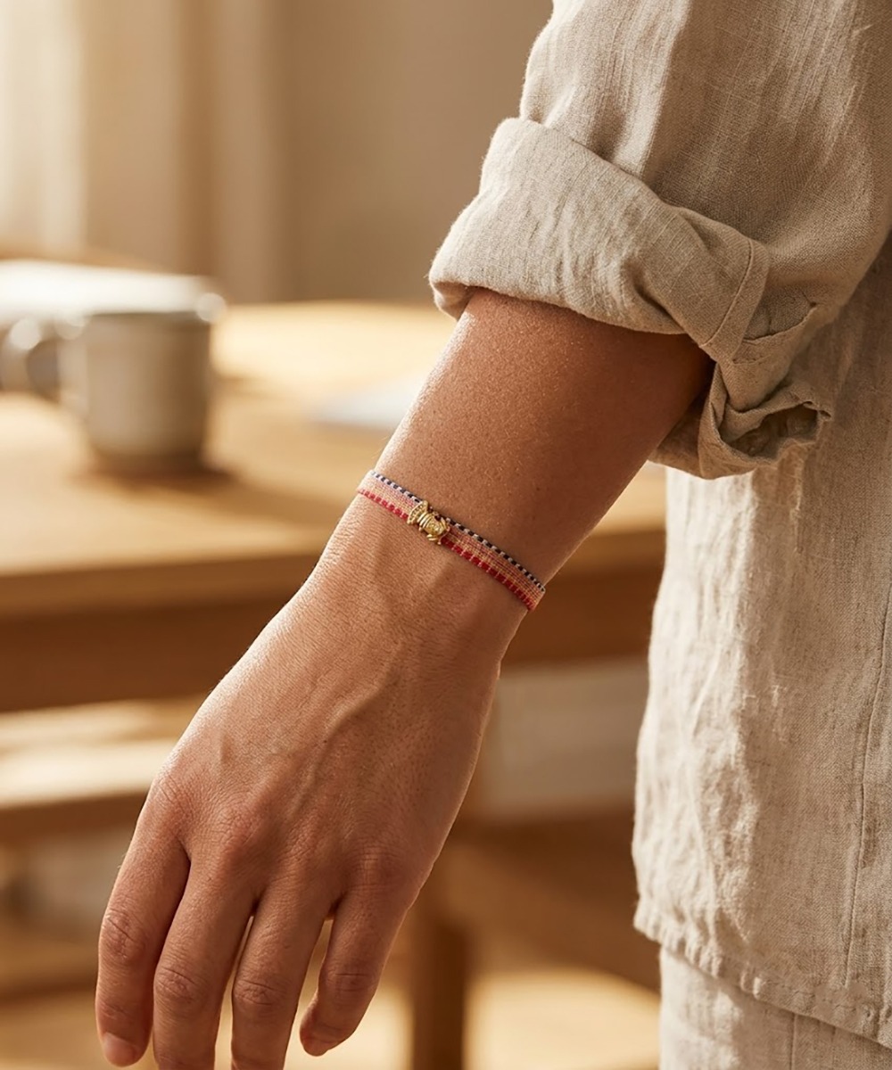 BRACELET WITH CHARM - FROG TAIRONA