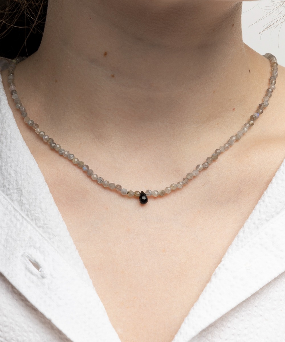Odette Necklace - LABRADORITE