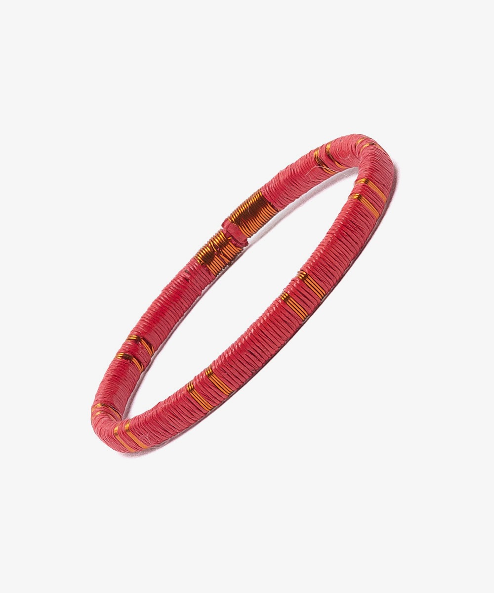 Pulsera Werregue, 5 mm, Unidad - ROJO & COBRE