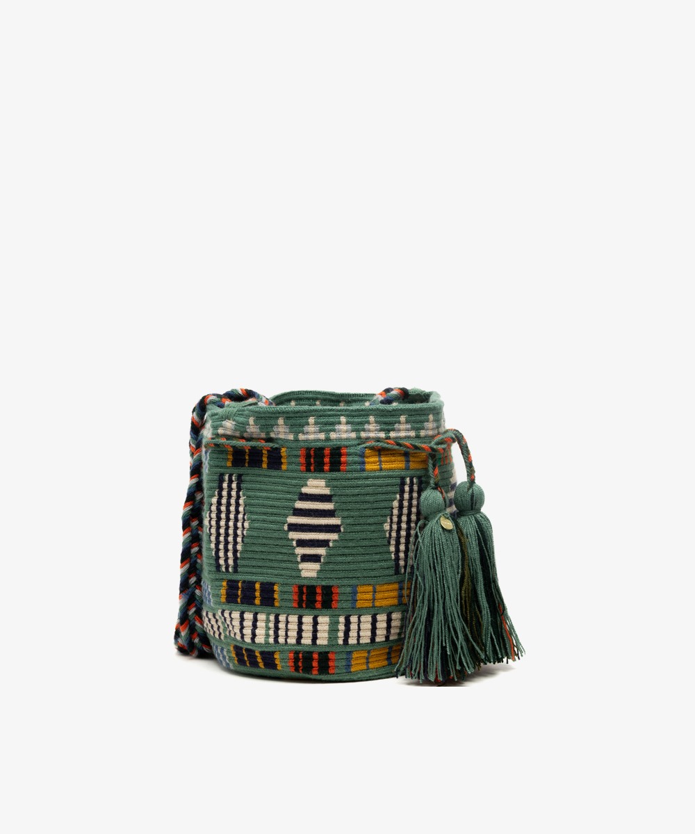 Crossbody Bag M - ARIES - JADE & NAVY