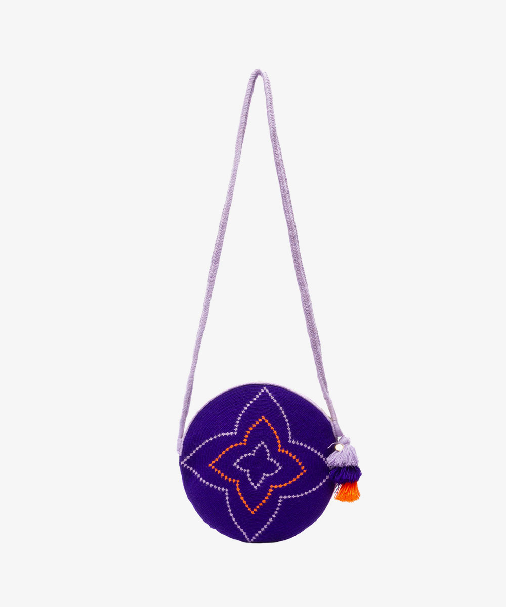 Bolso Mola - MORADO Y NARANJA NEÓN