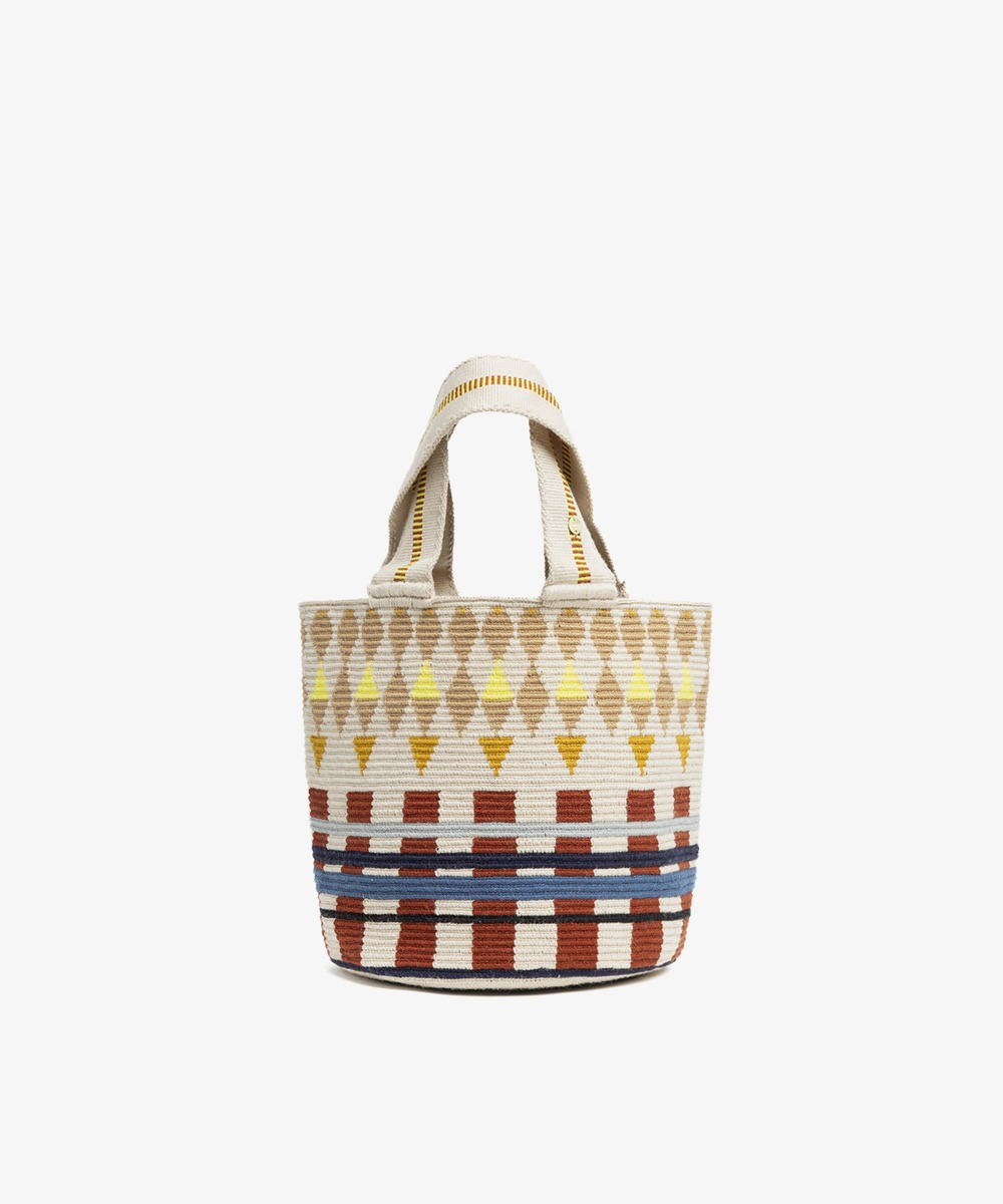 Bolso Noa - SWAN - BEIGE  & AMARILLO