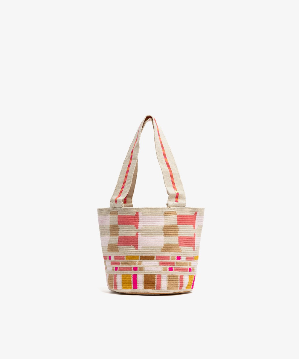 Noa 2 bag - RIVER - PINK & TOAST