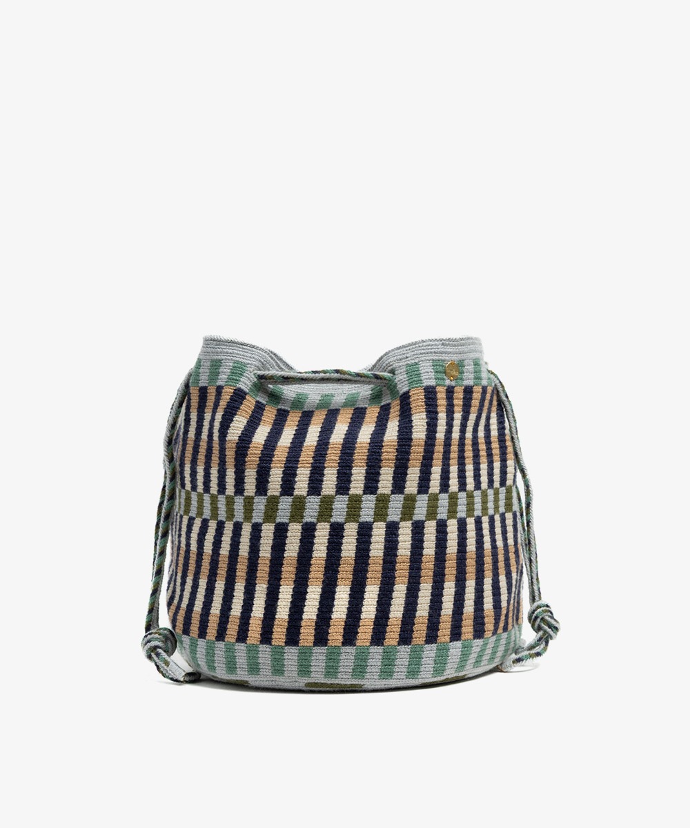 MITRA bag - CRANE - NAVY & TOAST