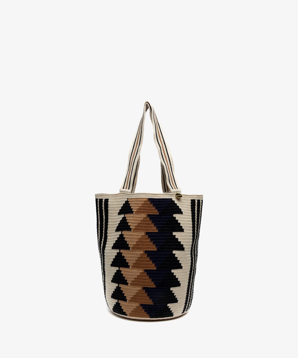CALA BAG - ACACIA - BLACK & BEIGE