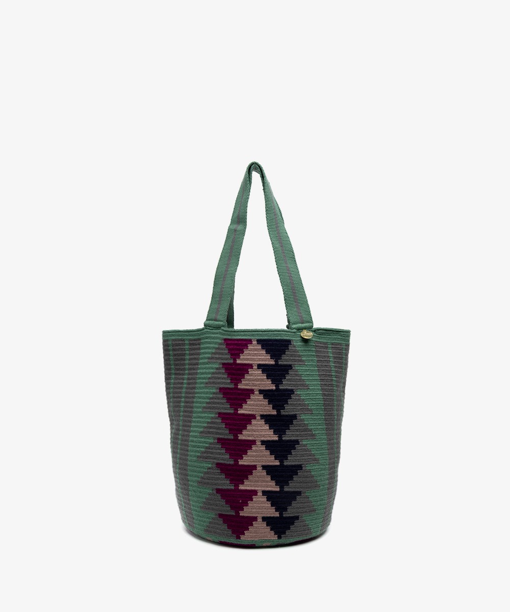 CALA BAG - ACACIA - LILAC & GREEN