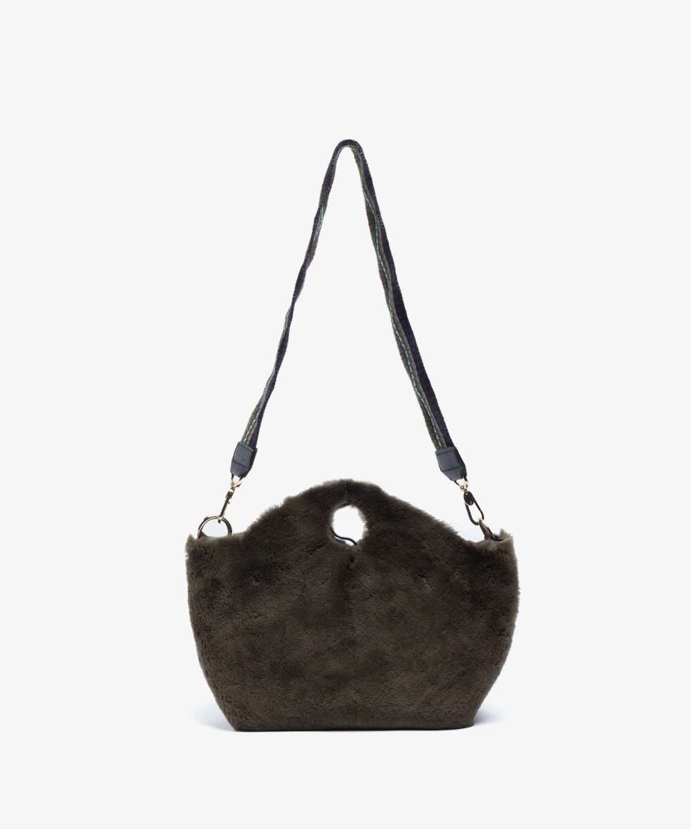 Fairbanks Small Bag - MOUTON KHAKI GREEN