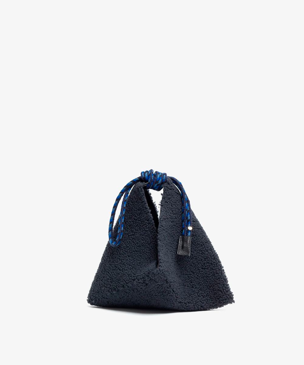 ORIGAMI Bag - CURLY NAVY