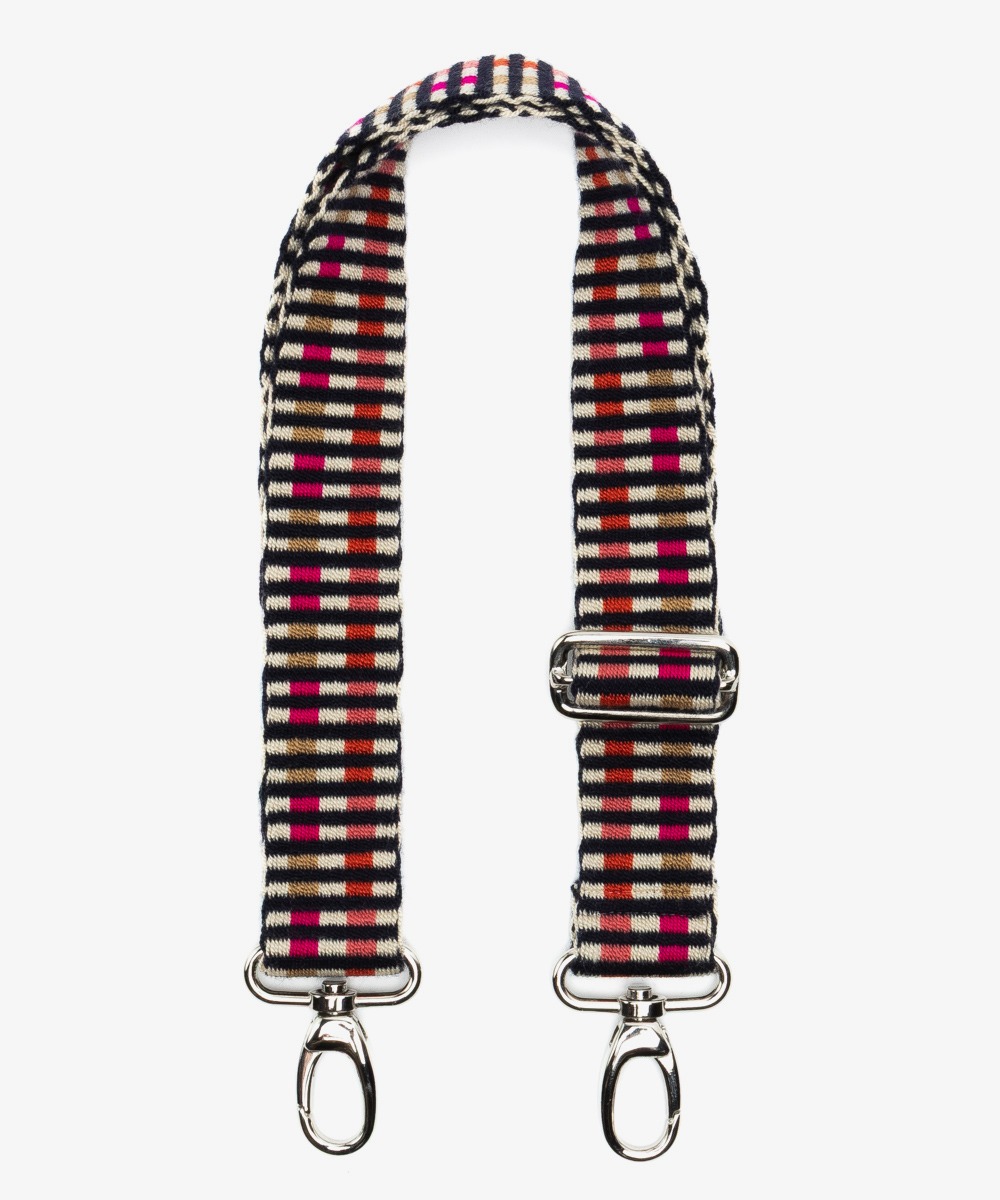 Adjustable strap- NAVY & PINK