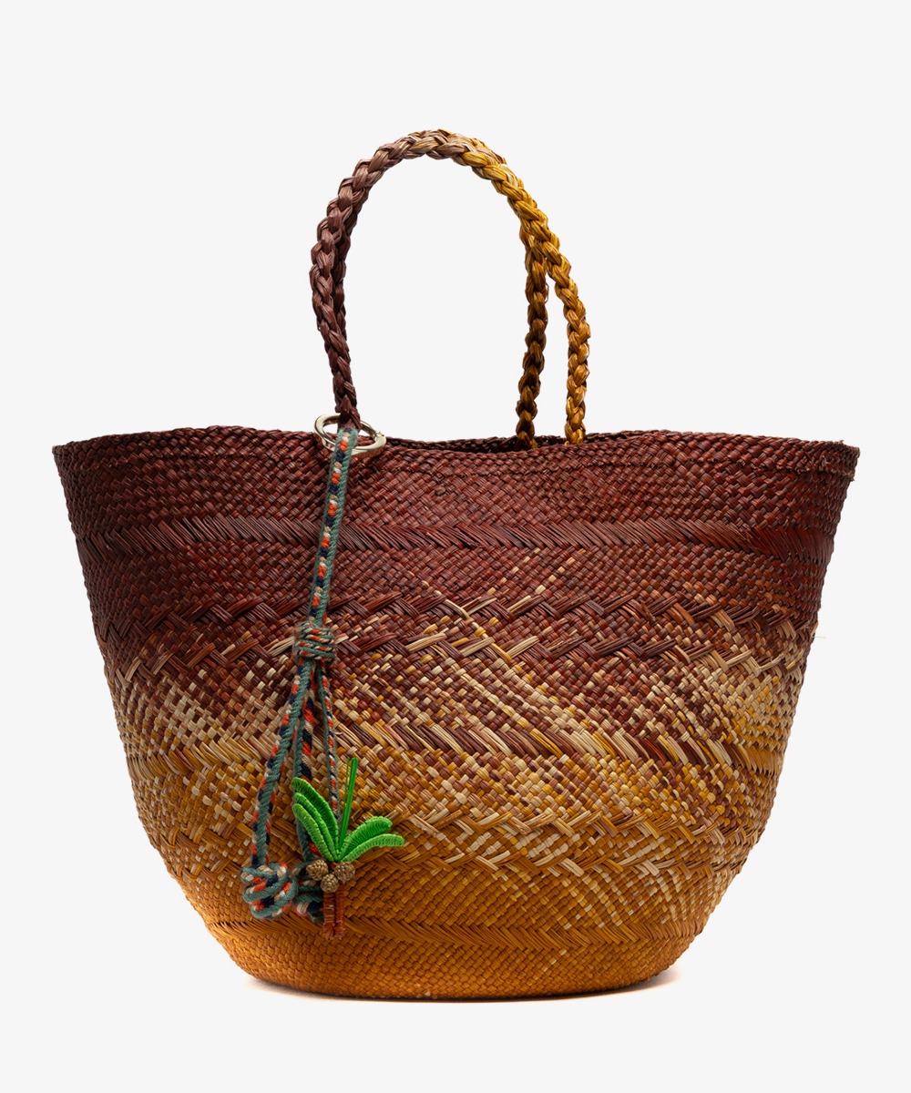 IRACA CHARM CORD WITH KEYRING - PALM TREE 