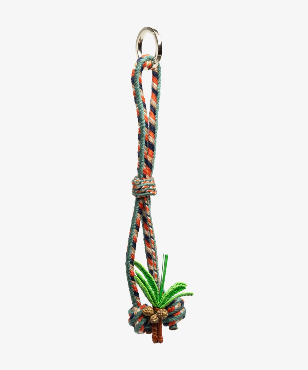 IRACA CHARM CORD WITH KEYRING - PALM TREE 