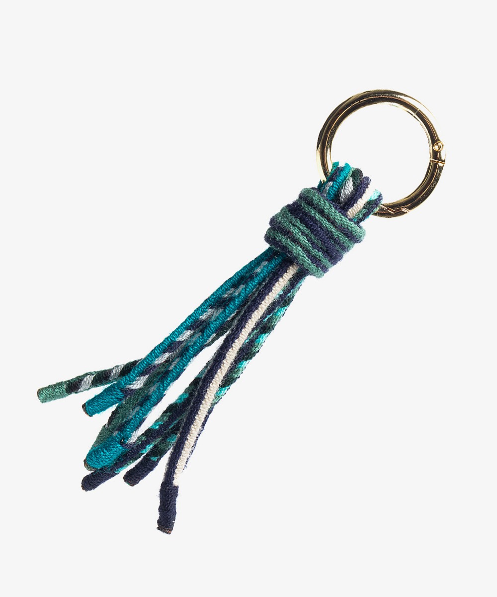 CHARM - OCTOPUS CORD - GREEN & BLUE