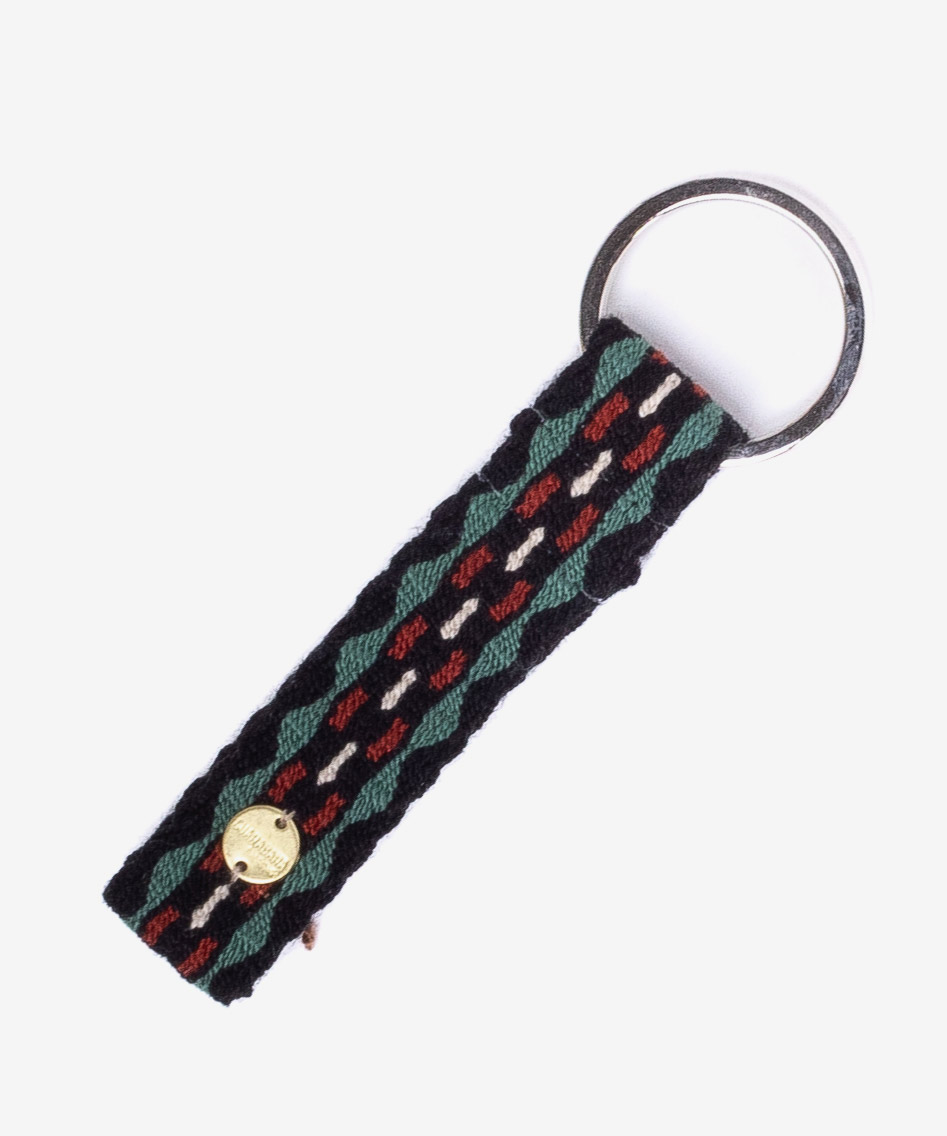 KEYRING S- NAIVE & GREEN