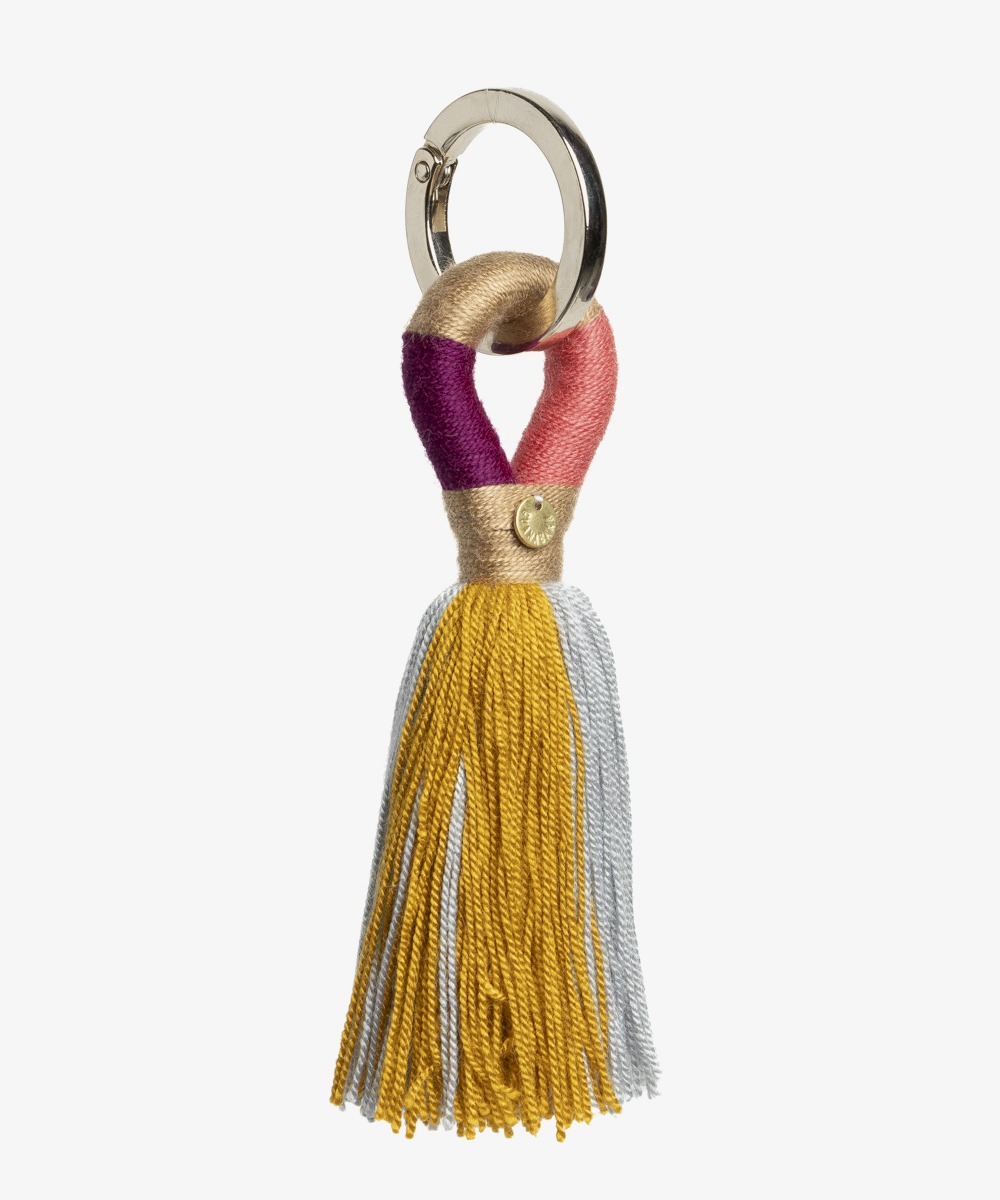 LLAVERO DE POMPON - 