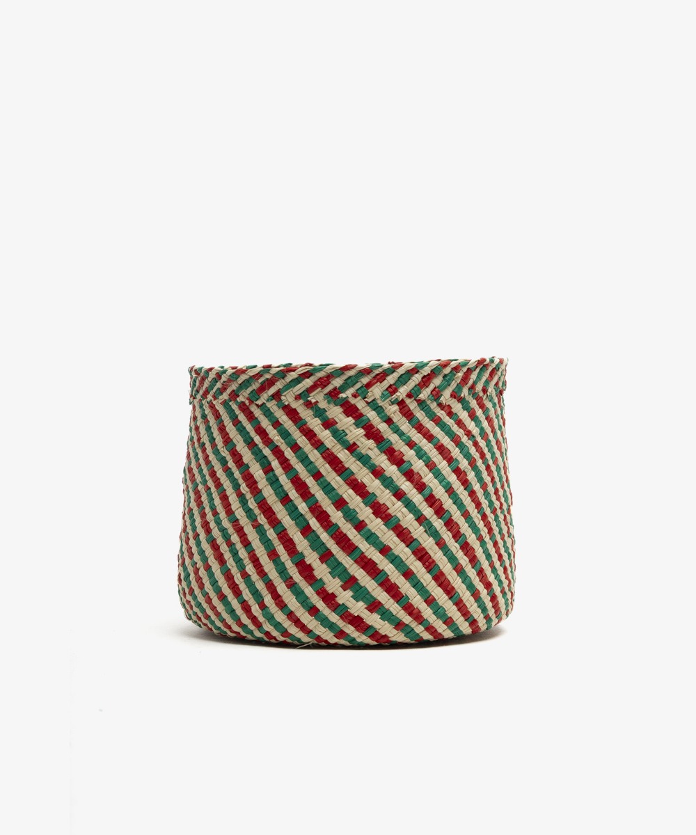 CILINDRO IRACA MULTICOLOR- 9,5CMH X 12 CM 