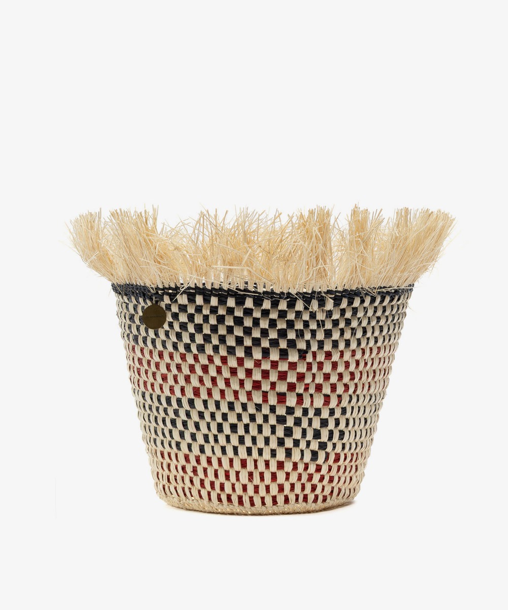 BASKET L - fringes