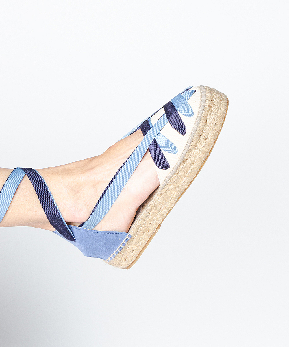 VALENCIANAS - NAVY & SKY BLUE