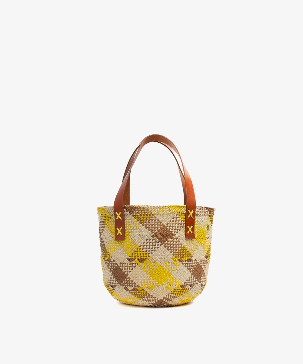 CANASTO BAG XS - WITH LEATHER STRAP