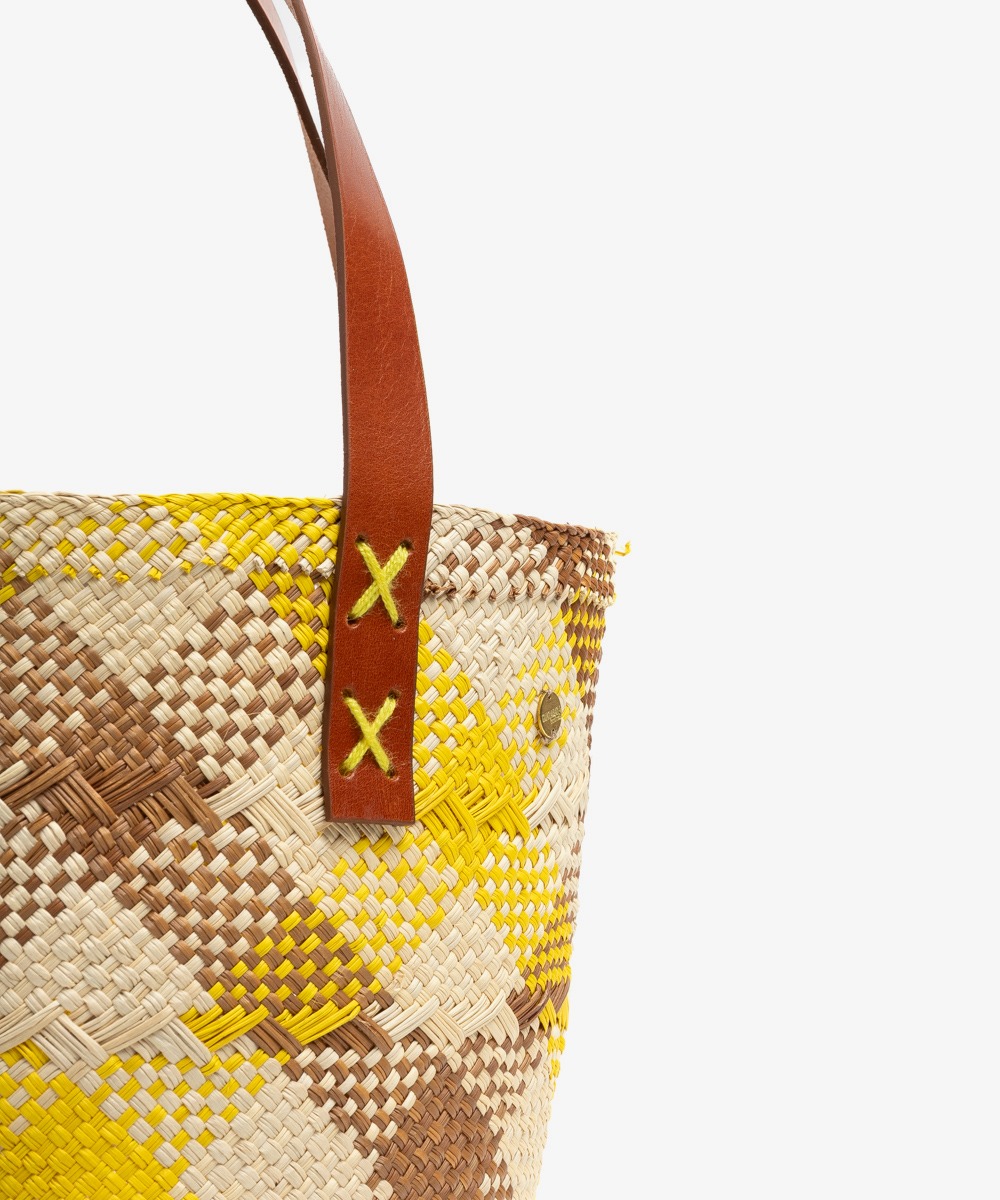 CANASTO BAG XS - WITH LEATHER STRAP
