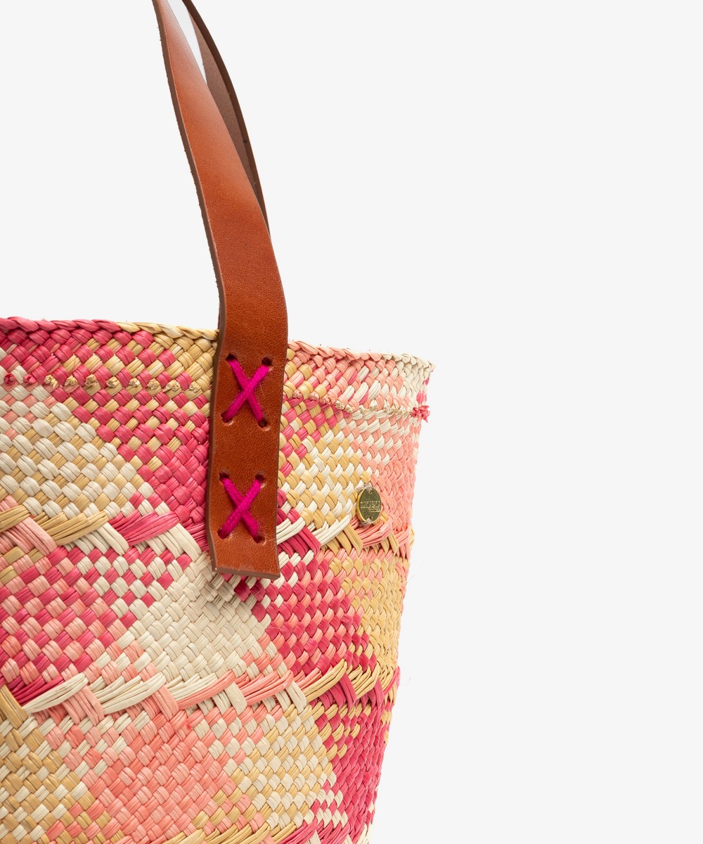 CANASTO BAG XS - WITH LEATHER STRAP