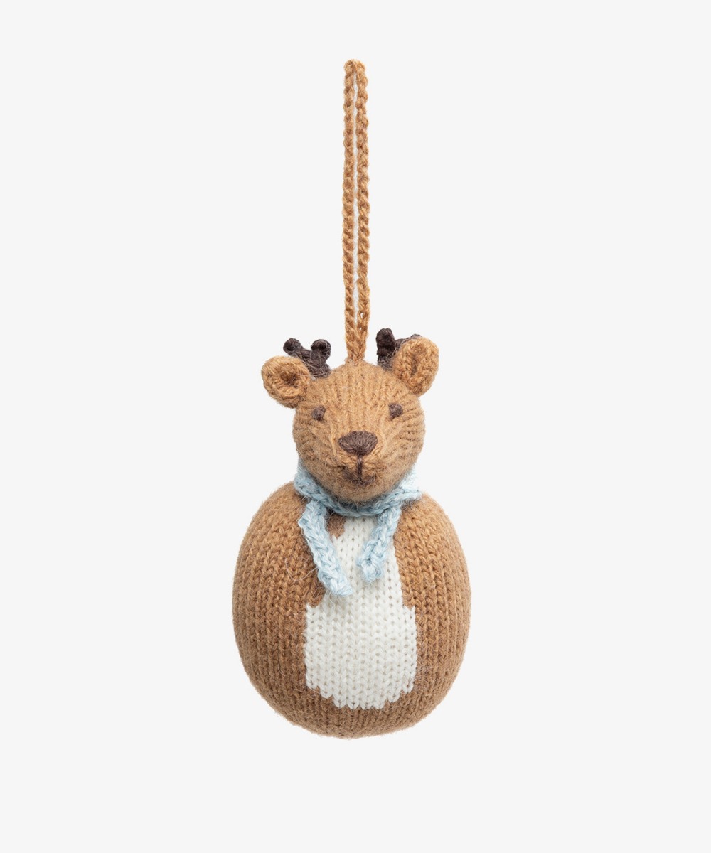 CHRISTMAS ORNAMENT - DEER WITH SCARF