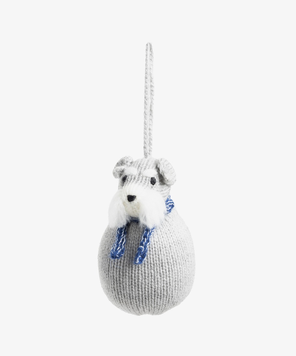 CHRISTMAS ORNAMENT - SCHNAUZER DOG