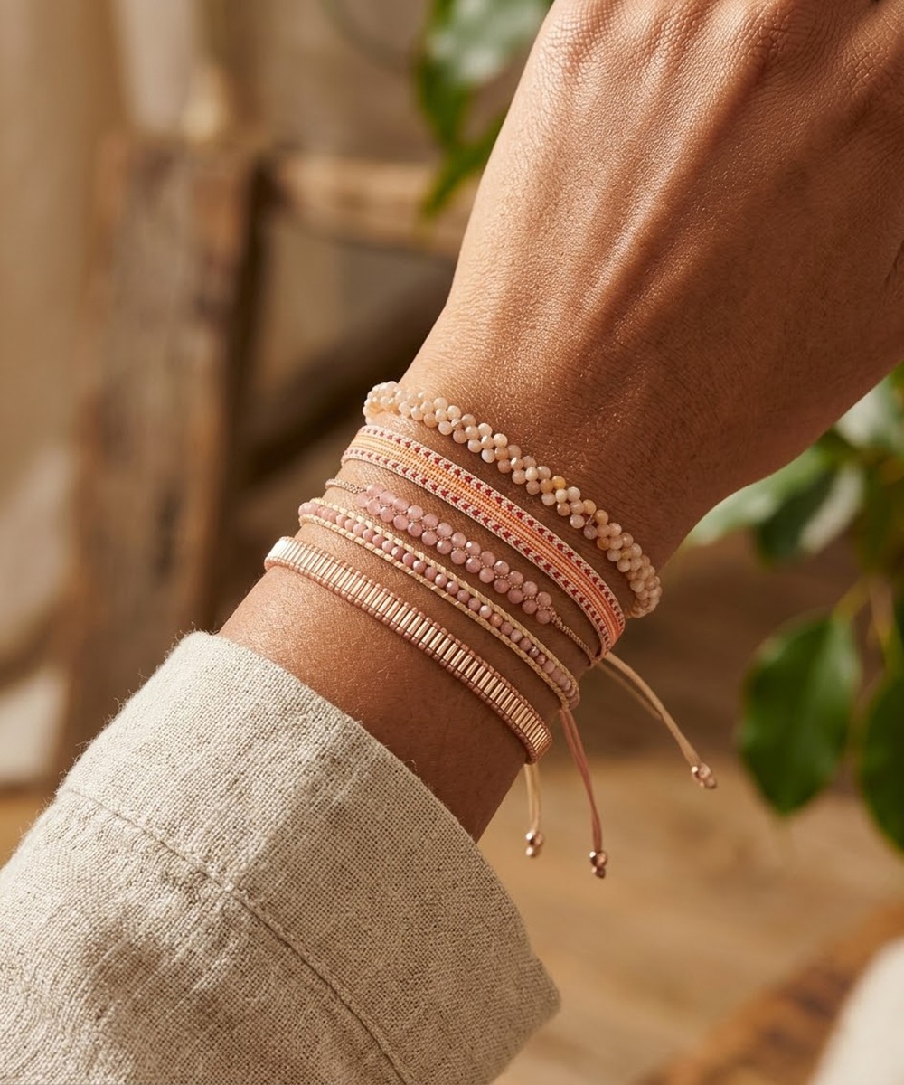 SET BRACELETS - PINK