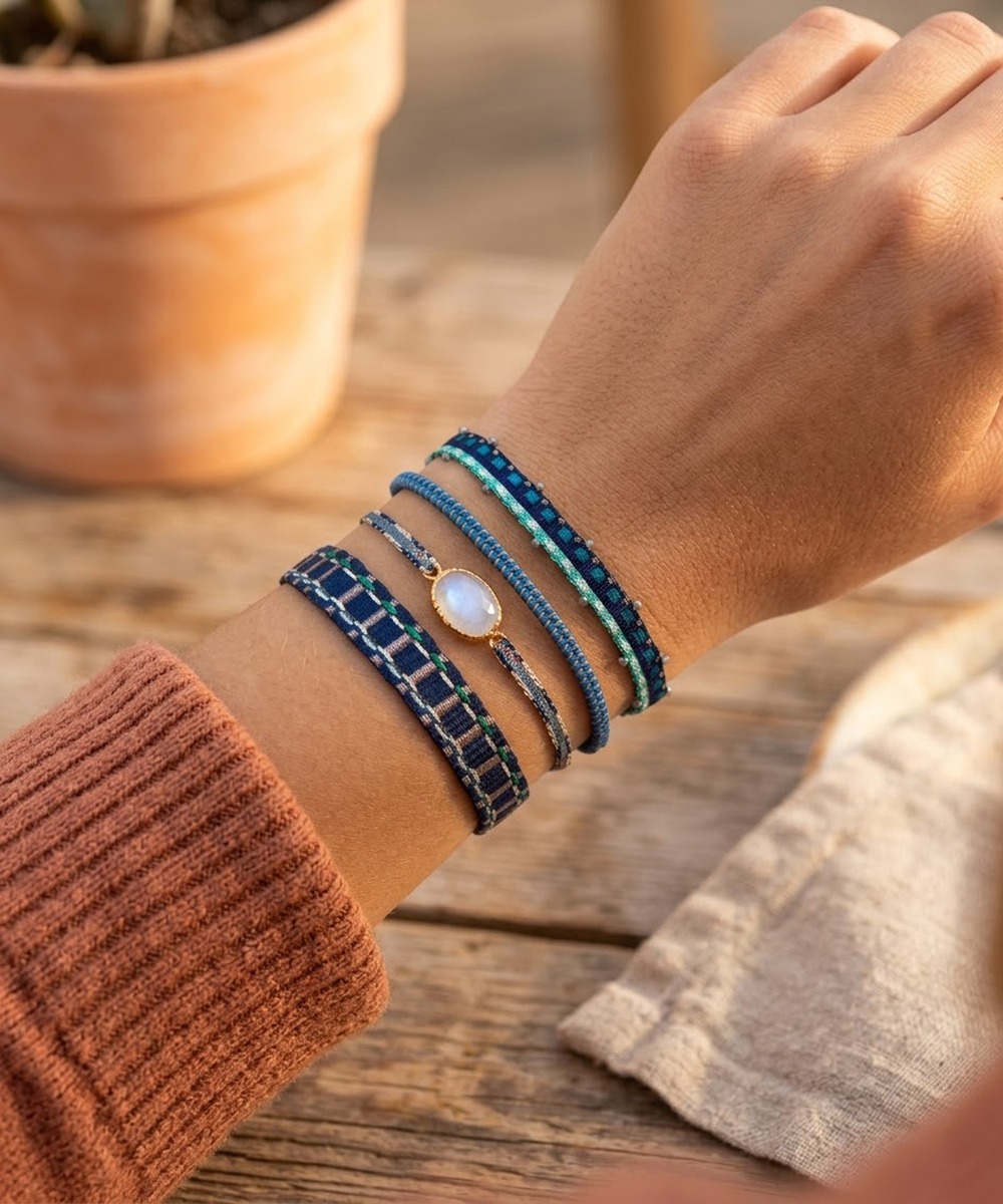 SET BRACELETS - BLUE