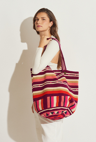 guanabana バッグ g12w-0002 wayuu bag ストア large